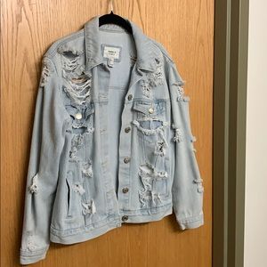 Ripped Jean jacket